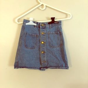 Jean skirt